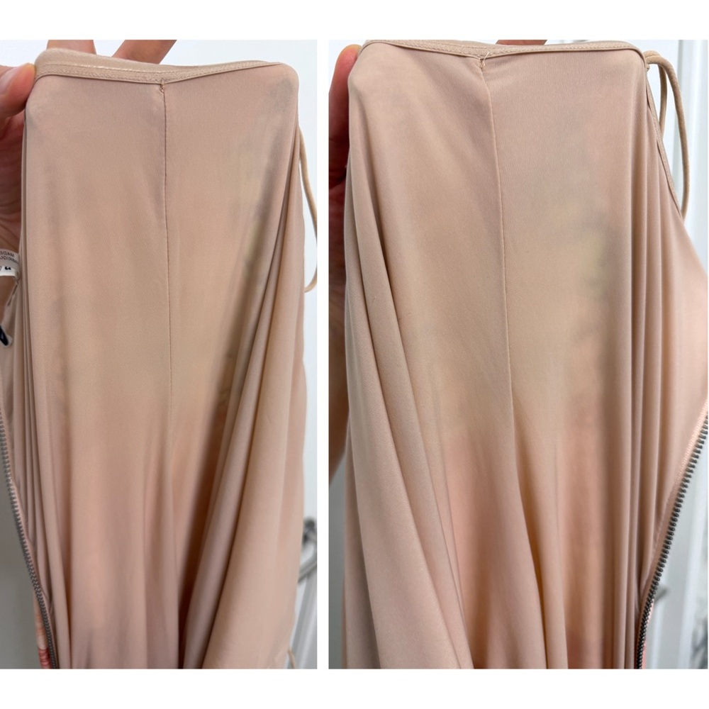 Alice + Olivia Versailles Delora Strapless Maxi Dress Pink Butterfly 2 - Picture 16 of 16